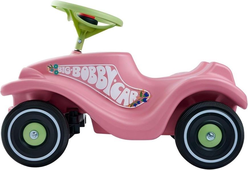 Толокар машинка-каталка BIG Bobby Сar Classic Flower рожевий 800056110 фото