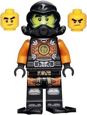 Минифигурка коллекционная LEGO Ninjago 892180 COLE Минифигурка Коул в ластах Лего Ниндзяго 892180 фото