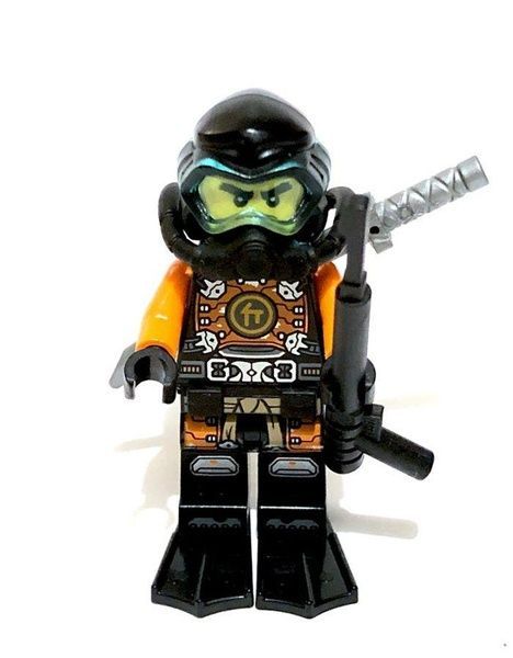 Минифигурка коллекционная LEGO Ninjago 892180 COLE Минифигурка Коул в ластах Лего Ниндзяго 892180 фото