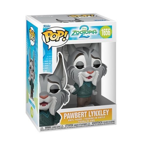 Игровая фигурка FUNKO POP Zootopia Pawbert Lynxley Фанко Поп серии Зоотрополис 2 - Пазуроберт Рисли 1656 86638 фото