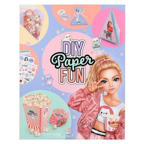 TOP Model Набор для творчества из бумаги DIY Paper Fun Book CUTIE STAR 12581 12581 фото