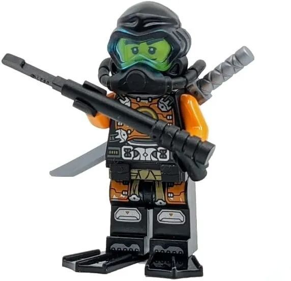 Минифигурка коллекционная LEGO Ninjago 892180 COLE Минифигурка Коул в ластах Лего Ниндзяго 892180 фото