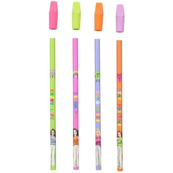 Набір олівців TOPModel з верхньою гумкою SELFLOVE (12088) 12088 фото