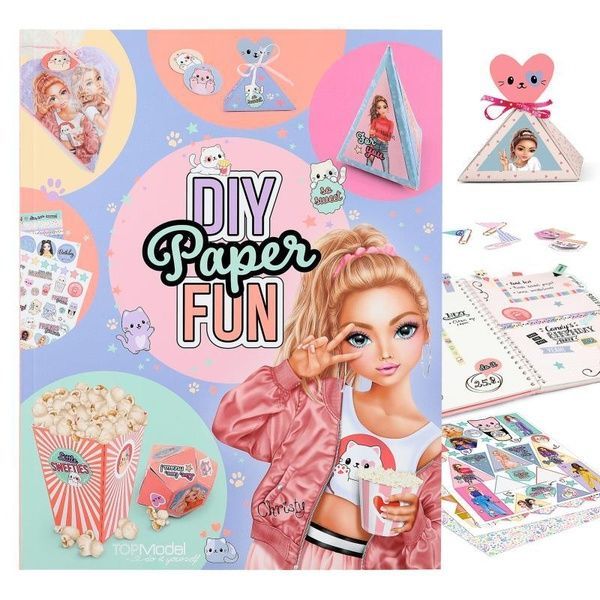 ТОP Model Набір для творчості з паперу DIY Paper Fun Book CUTIE STAR 12581 12581 фото