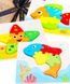 Деревянная развивающая игрушка монтессори Головоломка-пазл Jaques of London Sea Animal Puzzle 372463_2101 фото 1