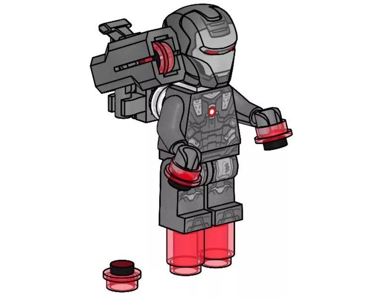 Lego Avengers Super Heroes Marvel War Machine : фігурка колекційна Месники: фігурка Залізна людина Бойова машина 242401 фото