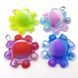 Pop it игрушка Fidget Toy Push Flip осьминог перевертыш брелок осьминог Fidget Toy фото 2