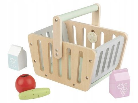 Деревянная игрушечная корзина для покупок Playtive 992138 фото