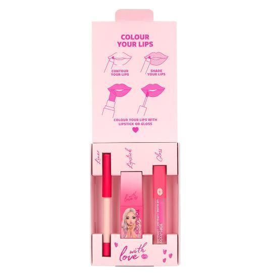 Набор для губ Top Model Lip Trio Set BEAUTY and ME 13572 13572 фото