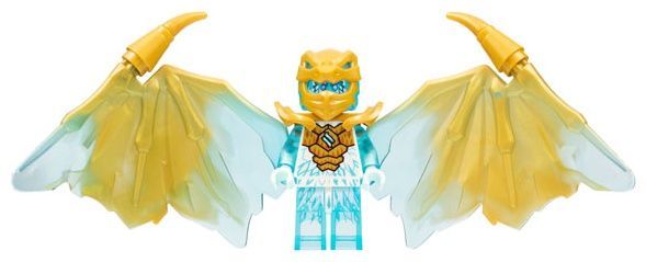 Lego Ninjago Golden Dragon ZANE: эксклюзивная минифигурка коллекционная конструктор Золотой Дракон Зейн 892293 892293 фото