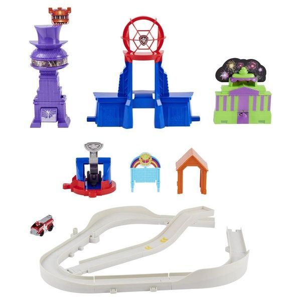 Щенячий патруль База спателей Маршала на пожарной Paw Patrol true metal Total City Rescue Spin master 6061056 6061056 фото