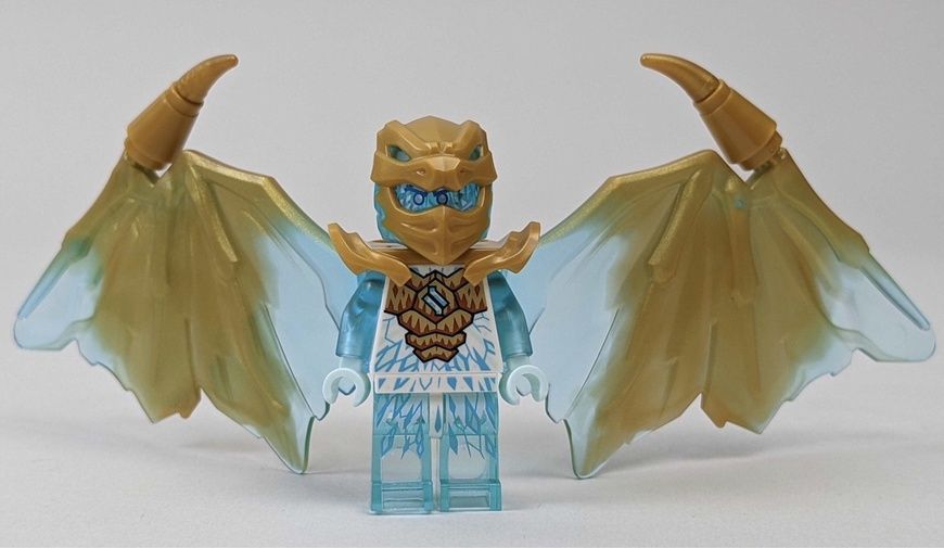 Lego Ninjago Golden Dragon ZANE: эксклюзивная минифигурка коллекционная конструктор Золотой Дракон Зейн 892293 892293 фото