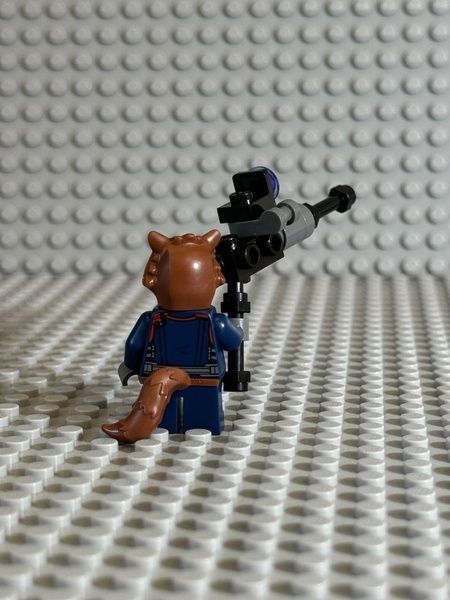 Lego Super Heroes Marvel AVANGERS : мініфігурка Єнот Роборакета Rocket Raccoon Guardin Galaxy 242404 фото