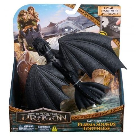 Інтерактивна іграшка Dragons "Як приборкати дракона" Беззубик зі звуковими ефектами 20151289 фото