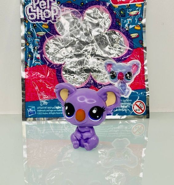 Littlest Pet Shop KOALA violet - Фигурка Литл Пэт Шоп Коала фиолетовая Маленький зоомагазин Hasbro 2100814 2100814 фото
