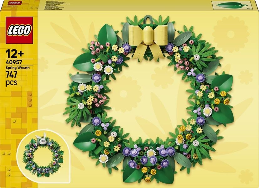 LEGO 40957 Spring Wreath Конструктор Лего Весенний венок 40957 фото