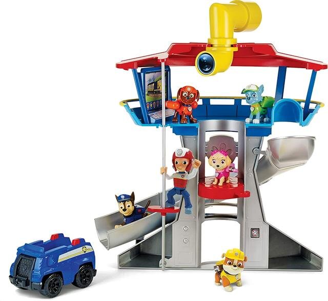Paw Patrol Щенячий патруль Lookout Play Set База спасателей, свет и звук 666007/20129291