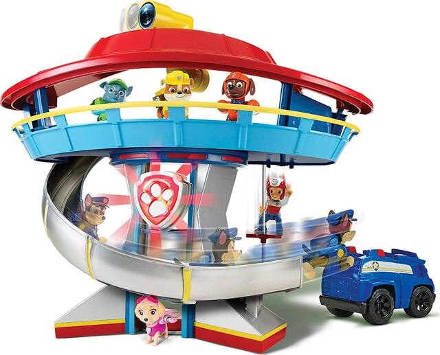 База щенячого патруля Paw Patrol Lookout Play Set База рятувальників, світло та звук 666007/20129291 База щенячого патруля Paw Patrol Lookout Play Set База рятувальників, світло та звук 666007/20129291