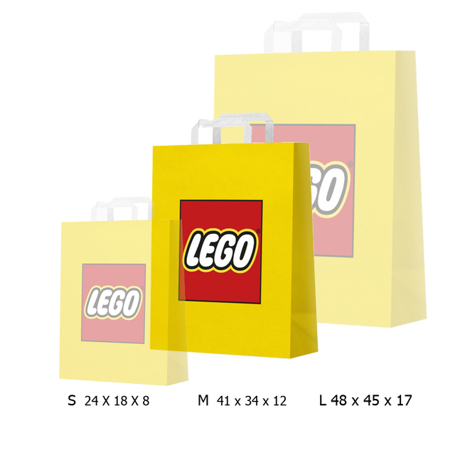 LEGO VP Маленький бумажный пакет S 24х18х8