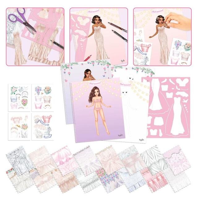 Раскраска TOP Model Свадьба Candy (12393)