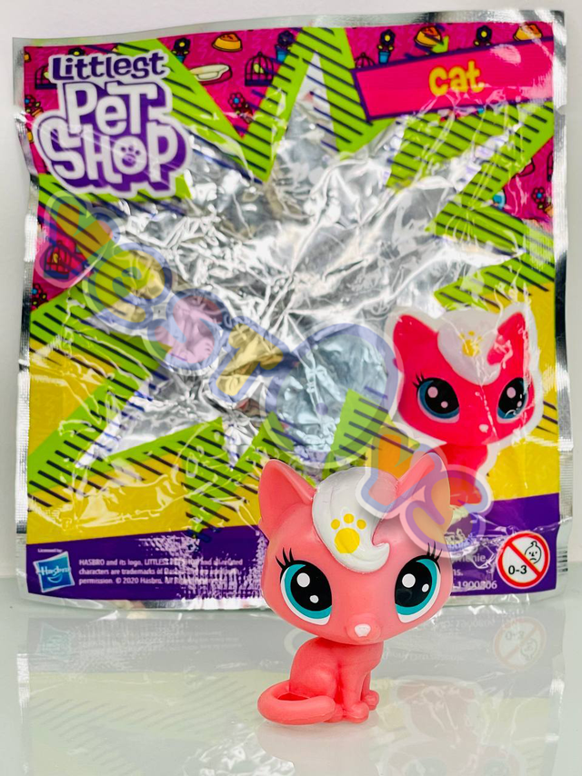Littlest Pet Shop CAT Фігурка Літл Пет Шоп Котик рожевий Маленький зоомагазин Hasbro 1900806 Littlest Pet Shop CAT Фігурка Літл Пет Шоп Котик рожевий Маленький зоомагазин Hasbro 1900806