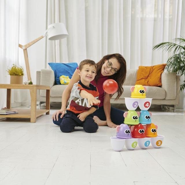 Іграшка Chicco боулінг Страйк мавпи