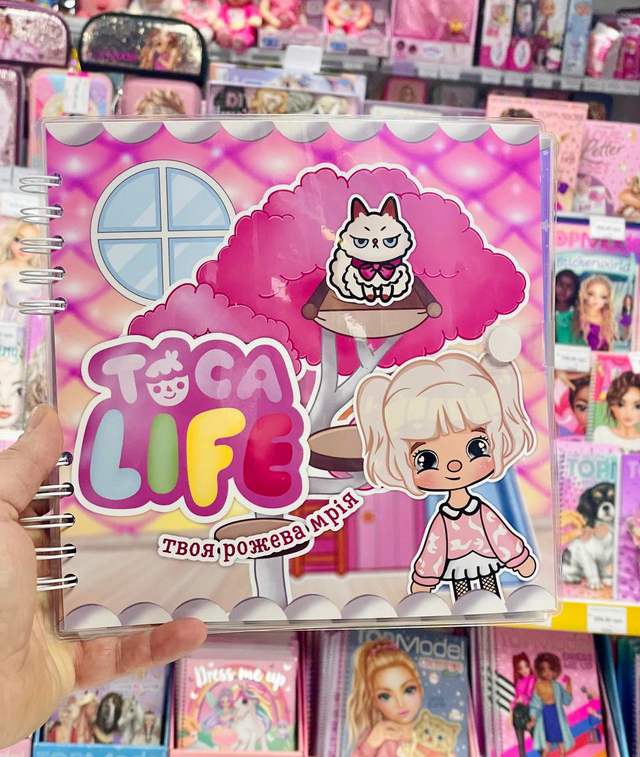 Розвиваючий книжка альбом липучки Будинок ТОКА БОКА TOKA LIFE Твоя рожкева мрія