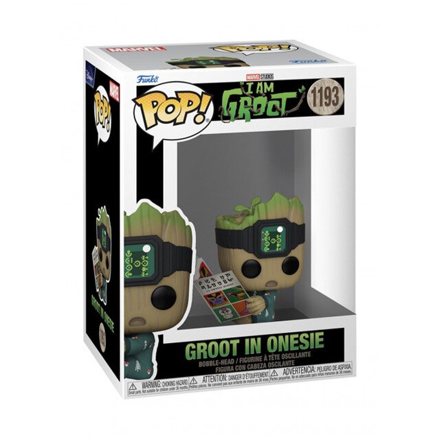 Игровая фигурка FUNKO POP! Фанко Поп Грут с книгой Groot In Onesie 1193 Игровая фигурка FUNKO POP! Фанко Поп Грут с книгой Groot In Onesie 1193