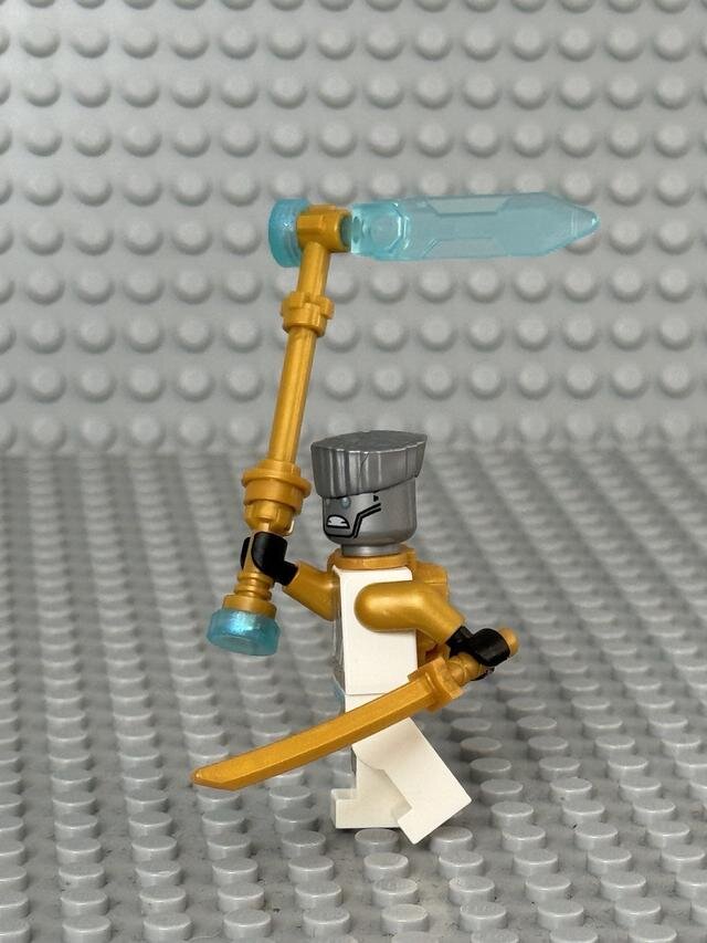 Мініфігурка колекційна LEGO Ninjago 892306 Zane Golden Ninja - Crystallized Ninjago мініфігурка Лего Ніндзяго