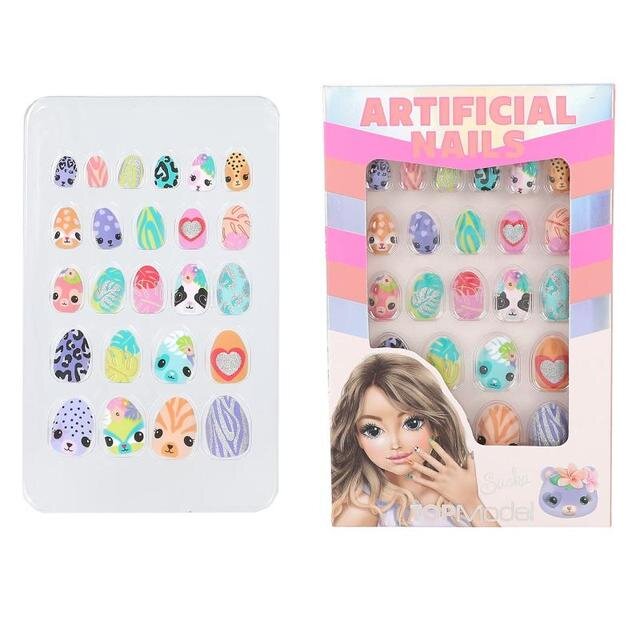 Top model накладные ногти для девочек Топ Модель Животные BEAUTY and ME 12820