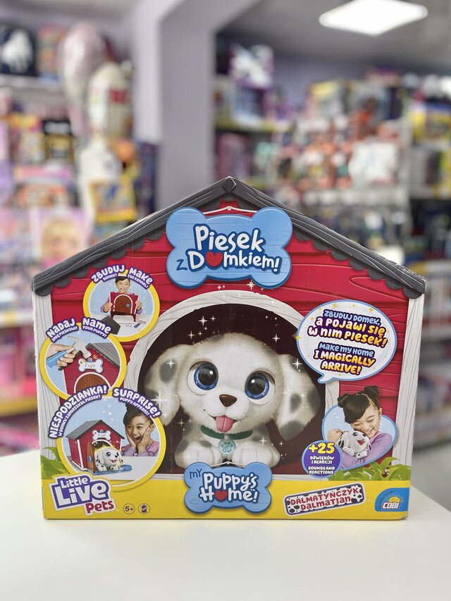Интерактивная игрушка Little Live Pets дом с сюрпризом Долматинец Интерактивная игрушка Little Live Pets дом с сюрпризом Долматинец