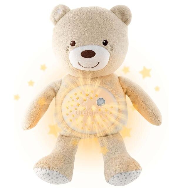 Игрушка музыкальная проектор Мишка Chicco нейтральный Игрушка музыкальная проектор Мишка Chicco нейтральный