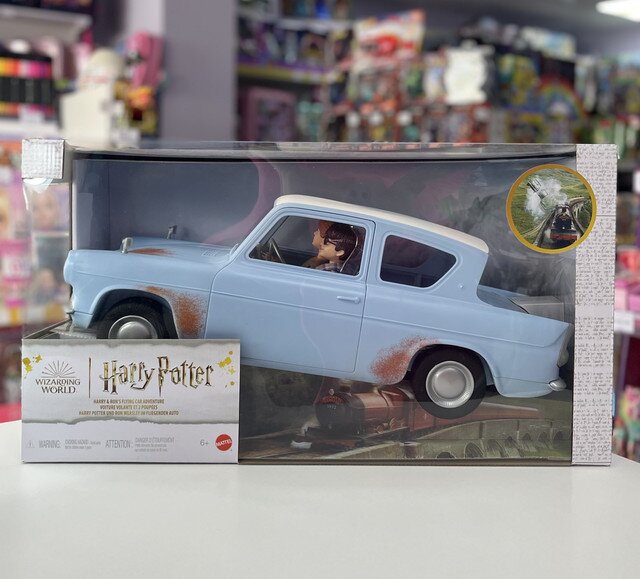 Harry Potter Гарри Поттер – Летающая машина с Гарри и Роном, с машиной Ford Anglia HHX03 Harry Potter Гарри Поттер – Летающая машина с Гарри и Роном, с машиной Ford Anglia HHX03