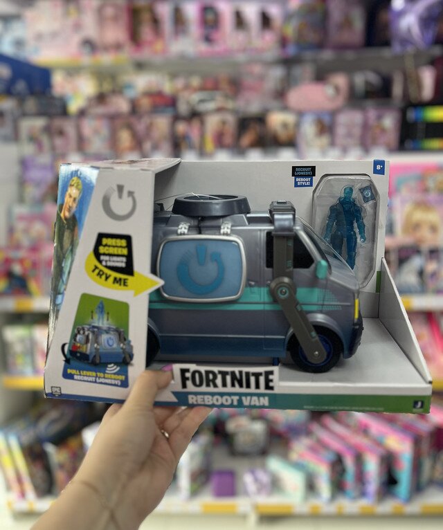 Ігровий набір Fornite Jazwares Deluxe feature vehicle Reboot Van автомобіль форнайт з фігуркою