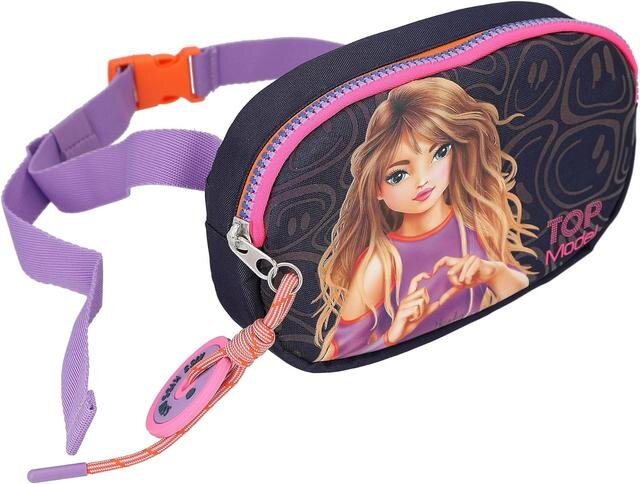 TOP Model Сумка бананка Crossbody в темно-синьому кольорі із серії Night Light 12875 для дівчат TOP Model Сумка бананка Crossbody в темно-синьому кольорі із серії Night Light 12875 для дівчат