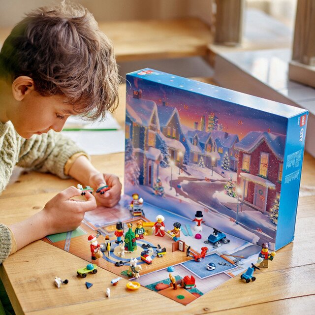 LEGO City Новогодний Адвент календарь рождественский календарь 2024 Advent 60436
