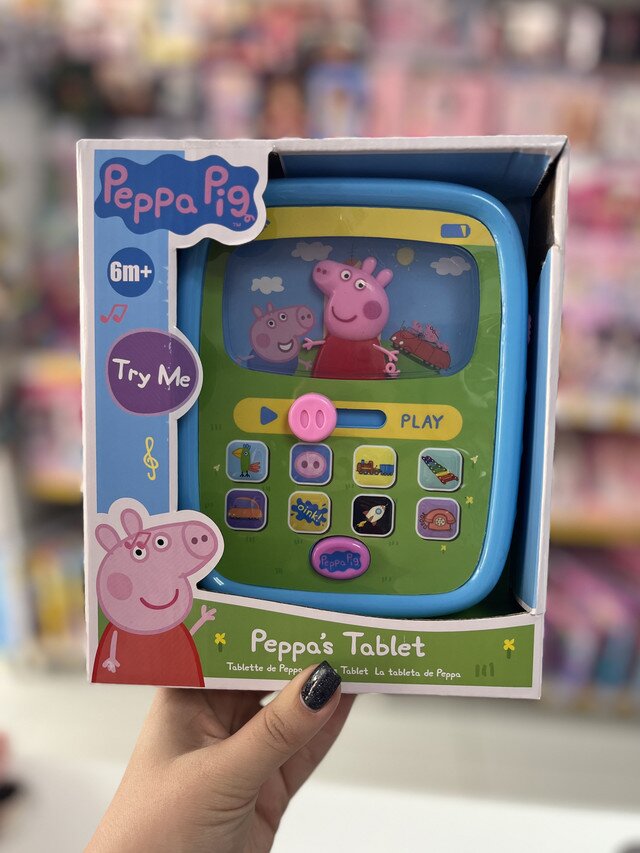 Peppa Pig Peppa`s Tablet интерактивный планшет Свинка Пеппа Peppa Pig Peppa`s Tablet интерактивный планшет Свинка Пеппа