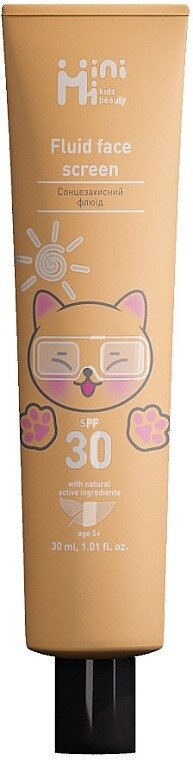 Детский солнцезащитный флюид для лица SPF30 MiniMi