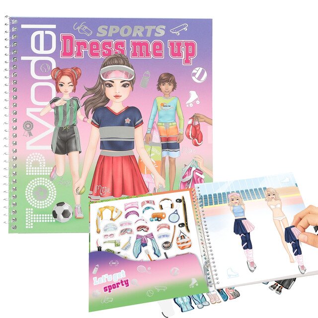 TOP Model стікербук Dress Me Up Sports 13808 TOP Model стікербук Dress Me Up Sports 13808