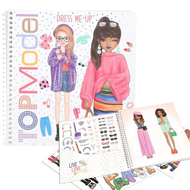 TOP Model стікербук Dress Me Up 13804