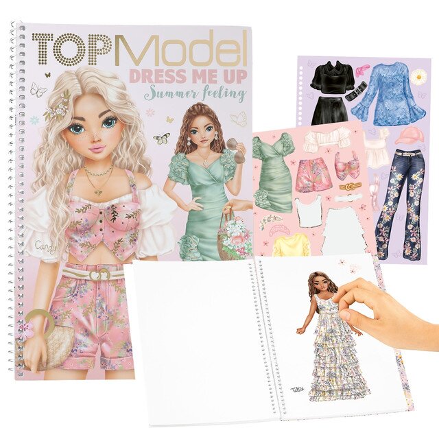 TOP Model стикербук Dress Me Up Summer Feeling 13833 TOP Model стикербук Dress Me Up Summer Feeling 13833