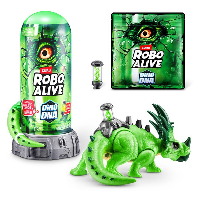 Інтерактивний ігровий набір Robo Alive – ДНК Стиракозавра Інтерактивний ігровий набір Robo Alive – ДНК Стиракозавра