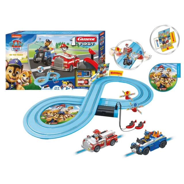Carrera First Paw Patrol Автотрек Щенячий патруль (Маршал и Чейз) Carrera First Paw Patrol Автотрек Щенячий патруль (Маршал и Чейз)