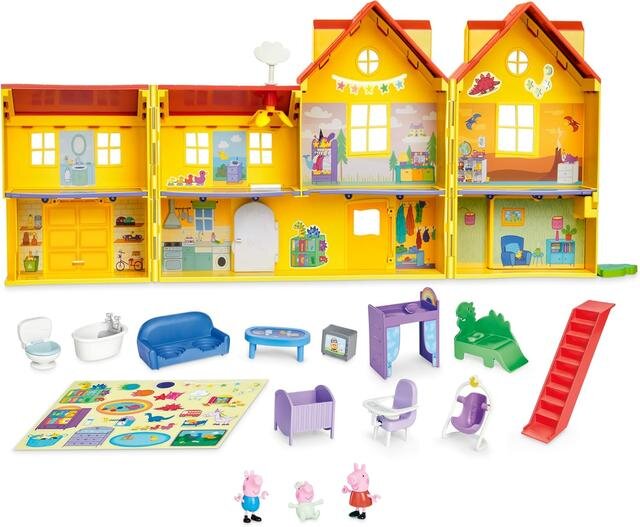 Дитячий ігровий набір Peppa's Big Family House - Великий сімейний будинок Свинки Пеппи Дитячий ігровий набір Peppa's Big Family House - Великий сімейний будинок Свинки Пеппи