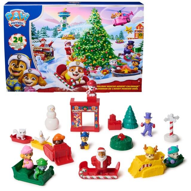 Адвент календарь Paw Patrol Щенячий патруль рождественский календарь Advent Адвент календарь Paw Patrol Щенячий патруль рождественский календарь Advent