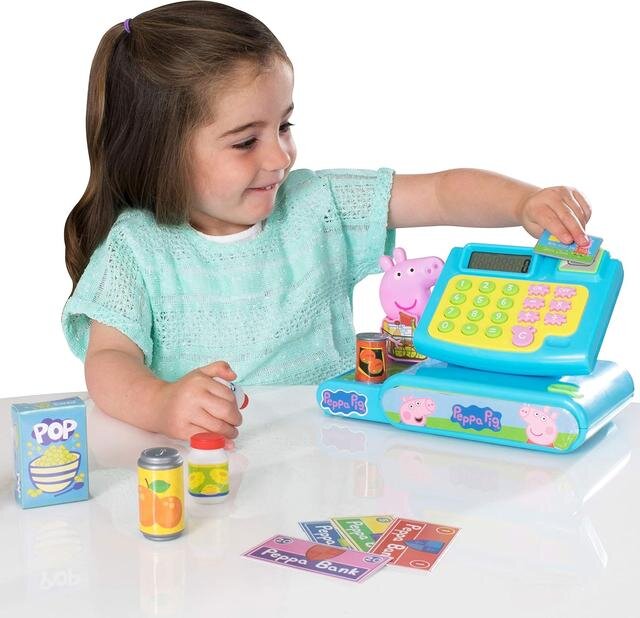 Peppa Pig Игрушка - детский магазин с кассовым аппаратом Свинка Пеппа Игрушка Кассовый аппарат