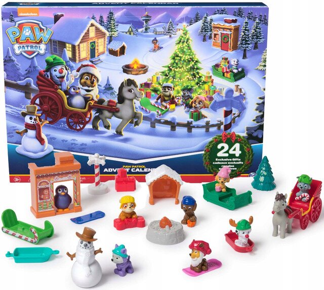 Адвент календарь Щенячий патруль Advent Calendar Paw Patrol