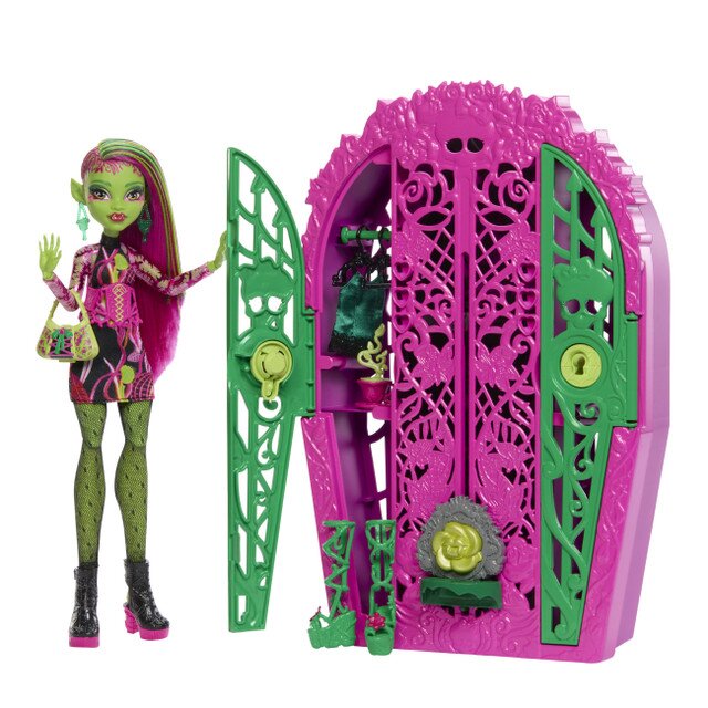 Ігровий набір-сюрприз Monster High Цвіт та темрява Жахо-секрети Венери Лялька Монстер Хай