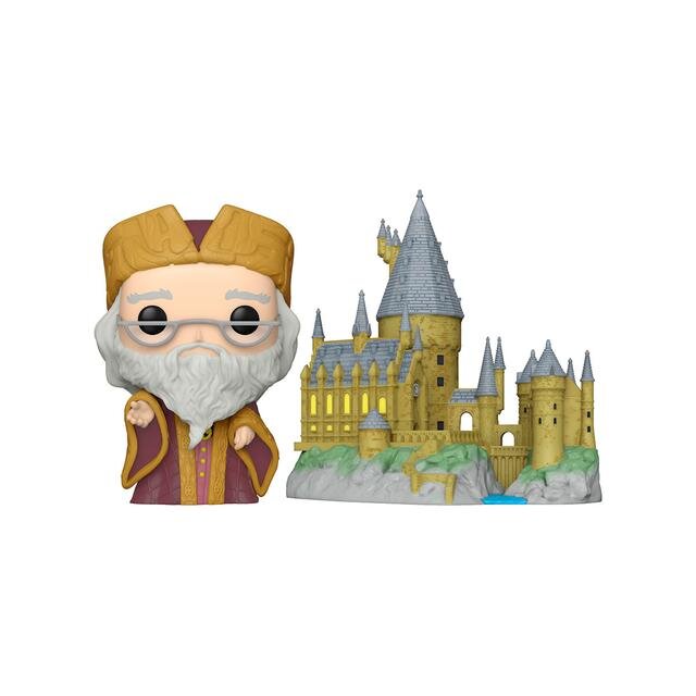 Игровая фигурка FUNKO POP Town Harry Potter Дамблдор с Хогвартсом Игровая фигурка FUNKO POP Town Harry Potter Дамблдор с Хогвартсом